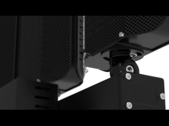 IK08 Zewnętrzne oświetlenie sportowe LED 900 W Oświetlenie zewnętrzne z ciemną obudową